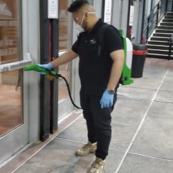 Deep cleaning commercial facility
