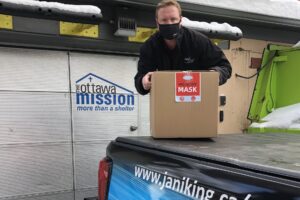 Jani-King Donates PPE to the Ottawa Mission