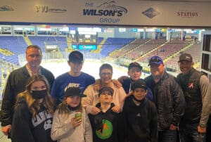 Jani-King of Vancouver Island Hosts Family at Royals Game
