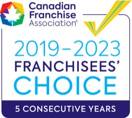 Franchisees' Choice Logo 5 Consecutive Years