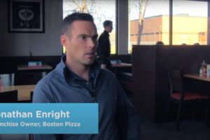 Jonathan Enright, Boston Pizza Manitoba
