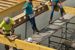 Jani-King of Manitoba Volunteers with Habitat for Humanity