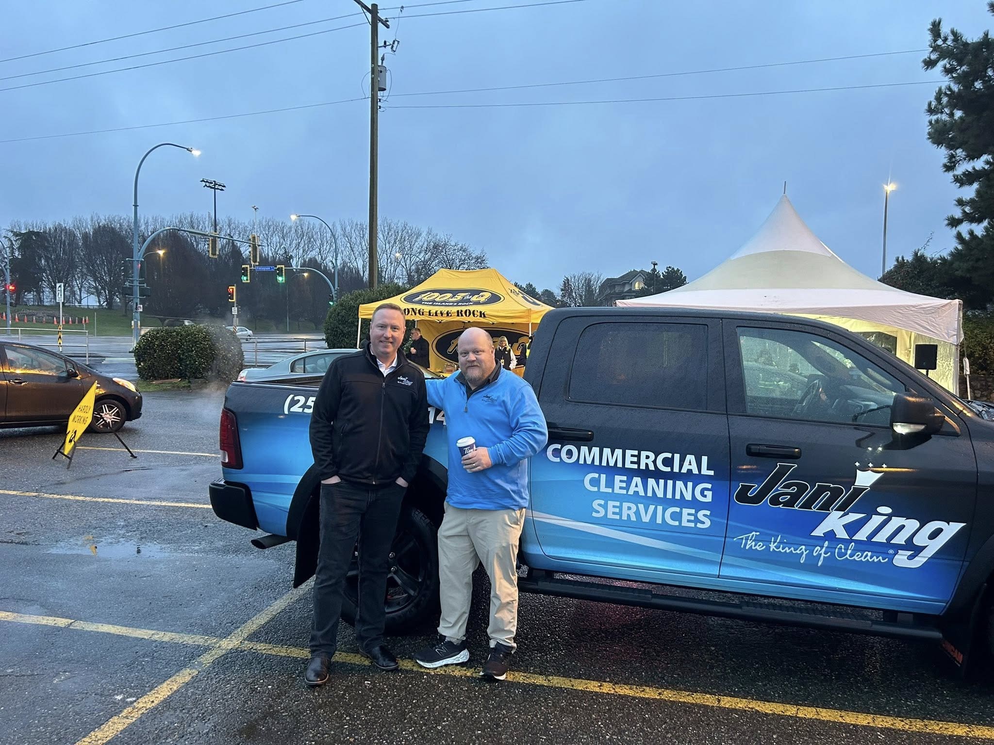 Jani-King of Vancouver Island recently participated in the Q! Feed the Need campaign and is proud to share that the team raised over $7,000 in support of food banks across the island. Each year, Q! Feed the Need brings local organizations and community members together to help address food insecurity during one of the busiest seasons for food banks. With the cost of living continuing to rise, food banks on Vancouver Island are seeing increased demand—making community support more important than ever. Collective Effort, Local Impact The Vancouver Island team, including Franchise Owners, staff, partners, and donors, played an important role in this year’s campaign. Their contributions will help local food banks provide essential items to families and individuals who rely on these services. “We appreciate everyone who contributed to the campaign,” said the Jani-King of Vancouver Island team. “It’s important for us to support the communities where we live and work, and Feed the Need is a meaningful way to give back.” Supporting Communities Across the Island Funds raised through the campaign stay within Vancouver Island communities, ensuring that support reaches those who need it most. Jani-King is committed to participating in initiatives like Feed the Need that strengthen local support networks and reflect the company’s long-standing values of service and community involvement. Jani-King of Vancouver Island Food Bank Donation